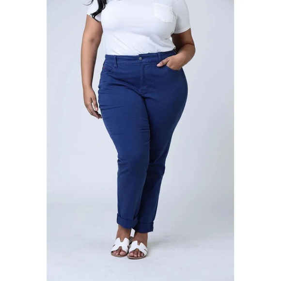 Slink Jeans Women's High Waist Boyfriend Jeans In Tabresha Size 18 NWT - Picture 1 of 12
